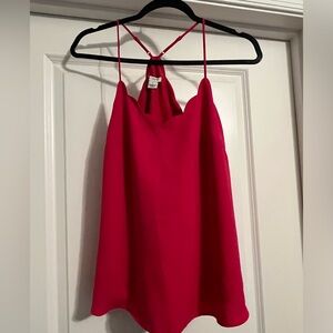 J. Crew scallop tank